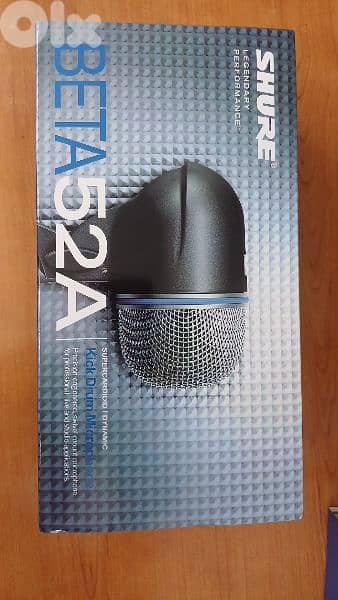shure beta 52a copy a new in box