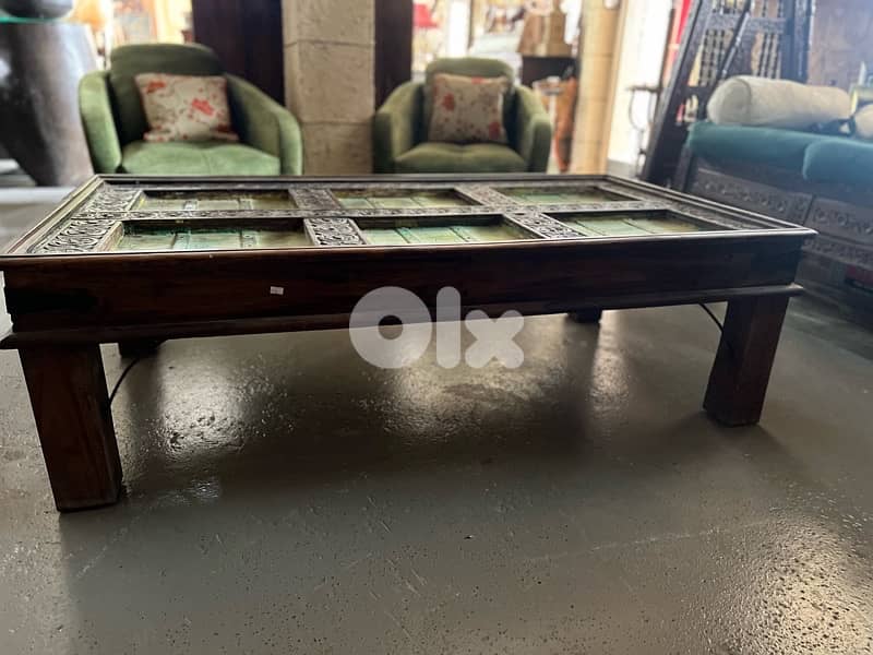 teak maseef table old door 9