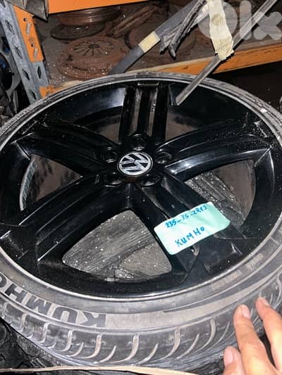 جنوطة مع دواليب غولف R6
