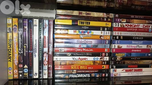 CDs DVDs VHS Cassettes