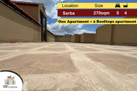 Sarba 270m2 | 2 Rooftops apartments | Terrace | High End | EH |