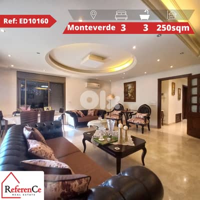 Furnished prime apartment in Monteverde  شقة مفروشة مميزة  المونتيفردي