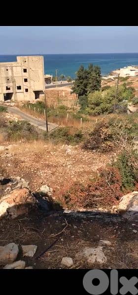land for sale in jiyeh  أرض للبيع في الجية 4