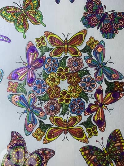 Mandalas acrylic painting