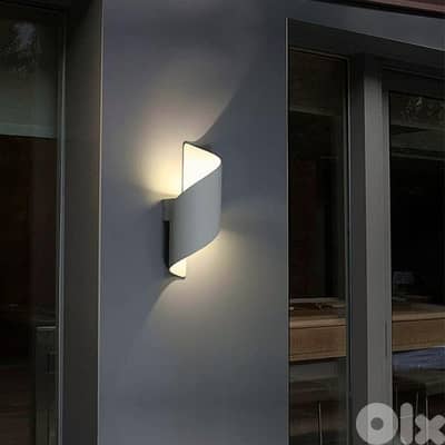 Spiral Wall Lamp, Modern Nordic Wall Light, Warm Bedroom Light