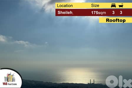 Sheileh 175m2 | Rooftop | 150m2 Terrace | Astonishing View | AC |