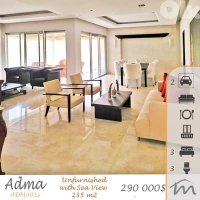 Adma | Decorated 235m² | 3 Bedrooms Apartment | Catchy Investment