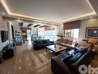 270 SQM Duplex in Dik El Mehdi, Metn + Sea and Mountain View