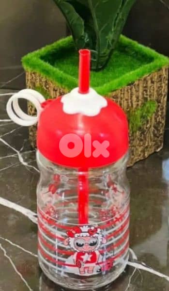 glass milk,water and juice bottles 4