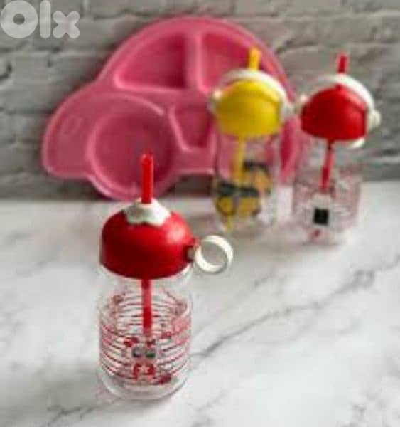 glass milk,water and juice bottles 5