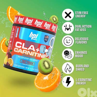 BPI Lcarnitine + CLA