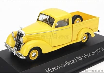 Mercedes 170D Pick up 1954 diecast car model 1;43.