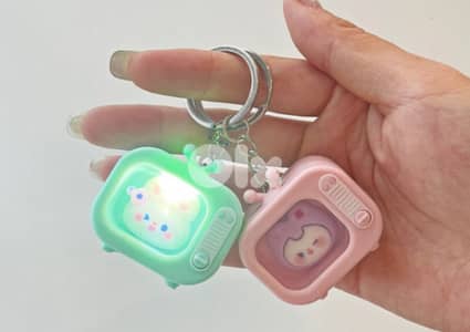 cute light and sound keychains
