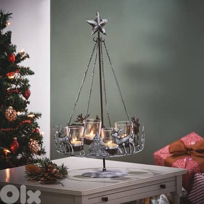 centrepiece tealight holder metal stand