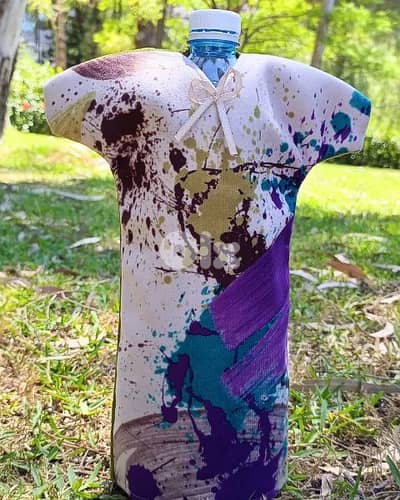فساتين لقنينة المياه handmade