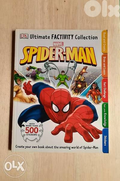 Spider-man Ultimate Factivity Collection Book.