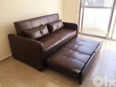 Double Seater Sofa - Bed اريكة صوفا و تخت