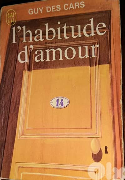 book antique - l'habitude d'amour 1971