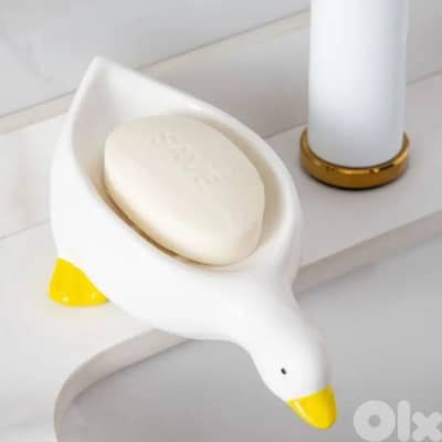 cute duck soap holder