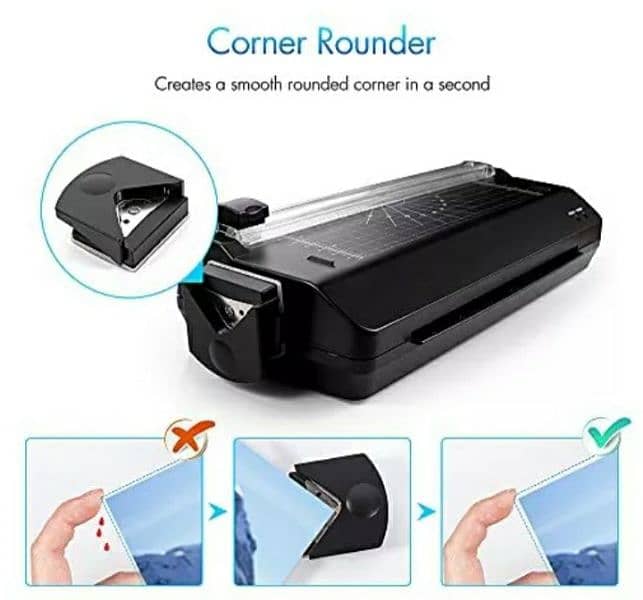 A3 / A4 dual mode cold and hot lamonator  Black  MAXDONE/4$delivery 1