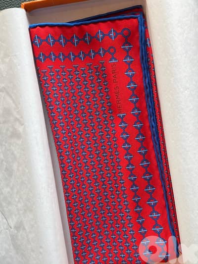 Hermès Pochette silk scarf & pocket