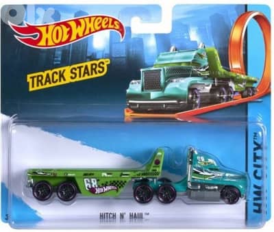 Hot Wheels Hitch N' Haul (Track Stars) diecast car model 1;64