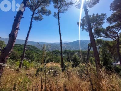 620 SQM Land in Beit Chabeb, Metn with a Breathtaking Mountain View