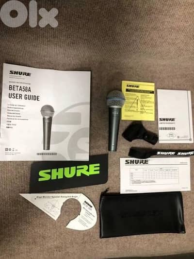 Shure Beta58 A Wire Microphone