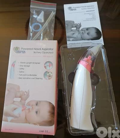 powered nasal aspirator +Philips avent  breast shell set