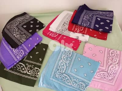 Foulard فولارد عدة ألوان للبحر او الجبل