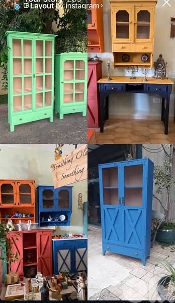 Rustic cabinets