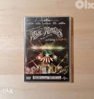 The War Of The Worlds Musical DVD.