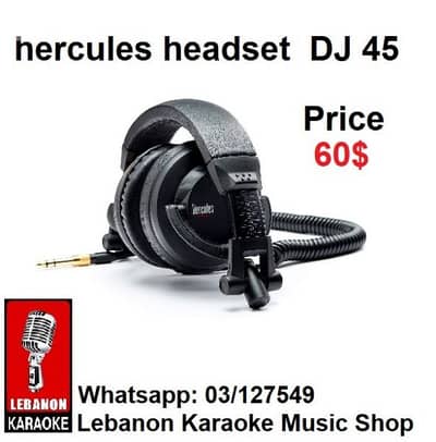 Headphones - Dj 45 - Hercules