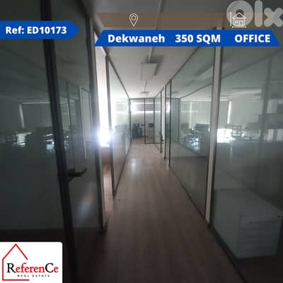 Furnished offices Located in Dekwaneh  مكاتب مفروشة في الدكوانة