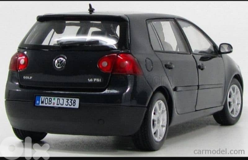 Golf V (1.6 FSI) diecast car model 1;18. 3