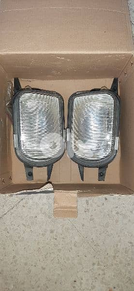 mercedes fog lights