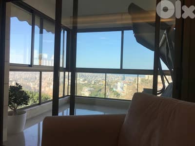 HIGHEND FINISHING IN MANSOURIEH SEA VIEW 3BEDS , MA-261