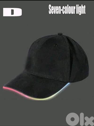 قبعه مضيئه