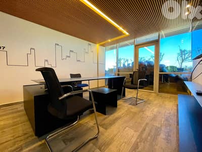 RAO26-4951 Furnished 200m office for rent in Sin l Fil, $ 3700 cash