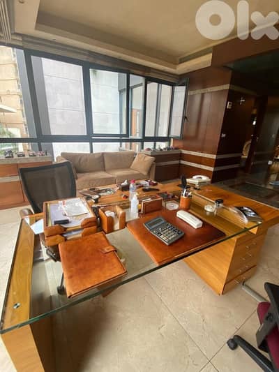 70 Sqm | Furnished & Decorated Office For sale In Zalka | Renovated