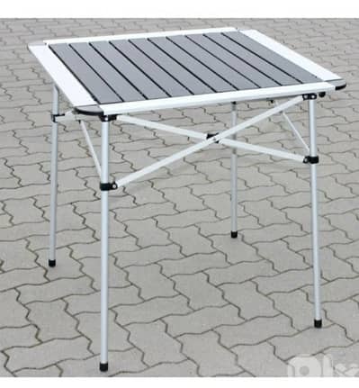 ROCKTRAI  aluminum camping table D. : 70 x 70 x 70 cm/4$delivery