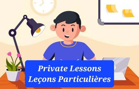 Private teacher for lessons and courses (6ème till Seconde)