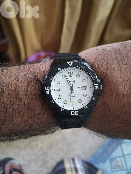 Casio rubber day date 2