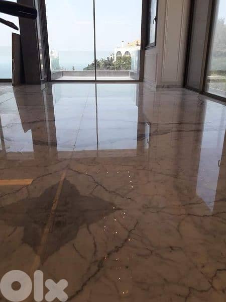 جلي بلاط جلي رخام غرانيت حجر بازلت كريستال موزاييك 5