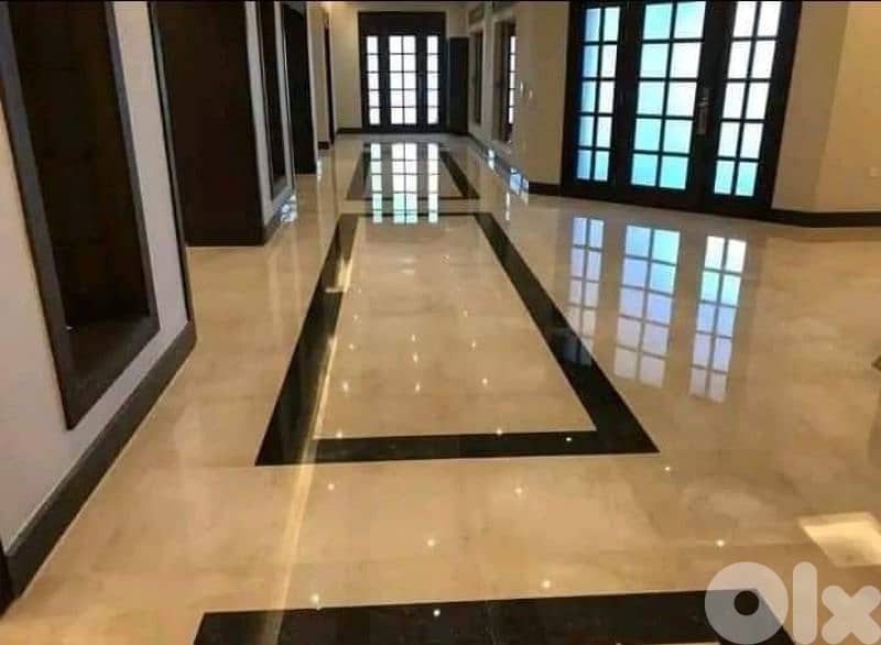 جلي بلاط جلي رخام غرانيت حجر بازلت كريستال موزاييك 7