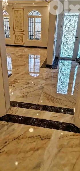 جلي بلاط جلي رخام غرانيت حجر بازلت كريستال موزاييك 9