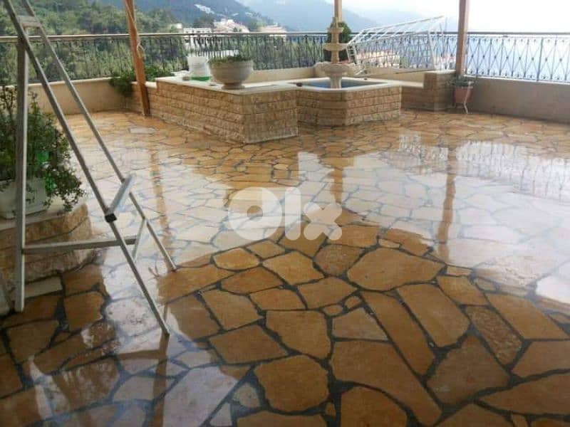 جلي بلاط جلي رخام غرانيت حجر بازلت كريستال موزاييك 12
