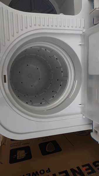 Fresh twin tub washing machine 8kg غسالة حوضين 3