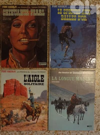 Les aventure du Lieutenant Blueberry magazines check titles in desc