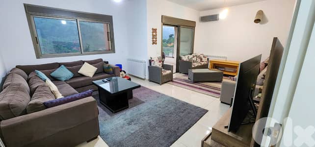 180 SQM Apartment in Qannabet Baabdat with Amazing Mountain View